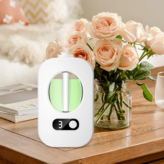 Aparat de aromaterapie cu efect de reîmprospătare și neutralizare a mirosurilor