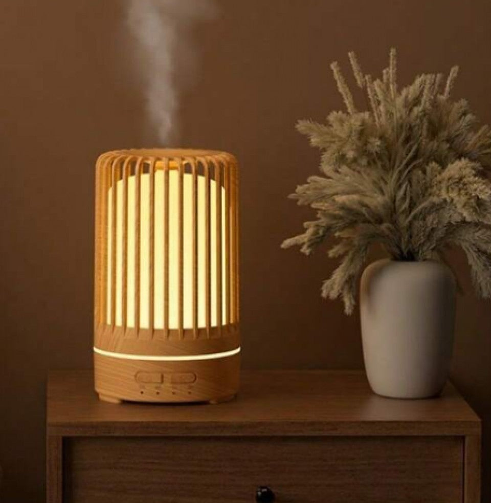 Difuzor de aromaterapie retro tip colivie – purificator de aer cu uleiuri esențiale