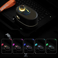 Difuzor de aromaterapie cu design cosmic și efect de flacără - Alb