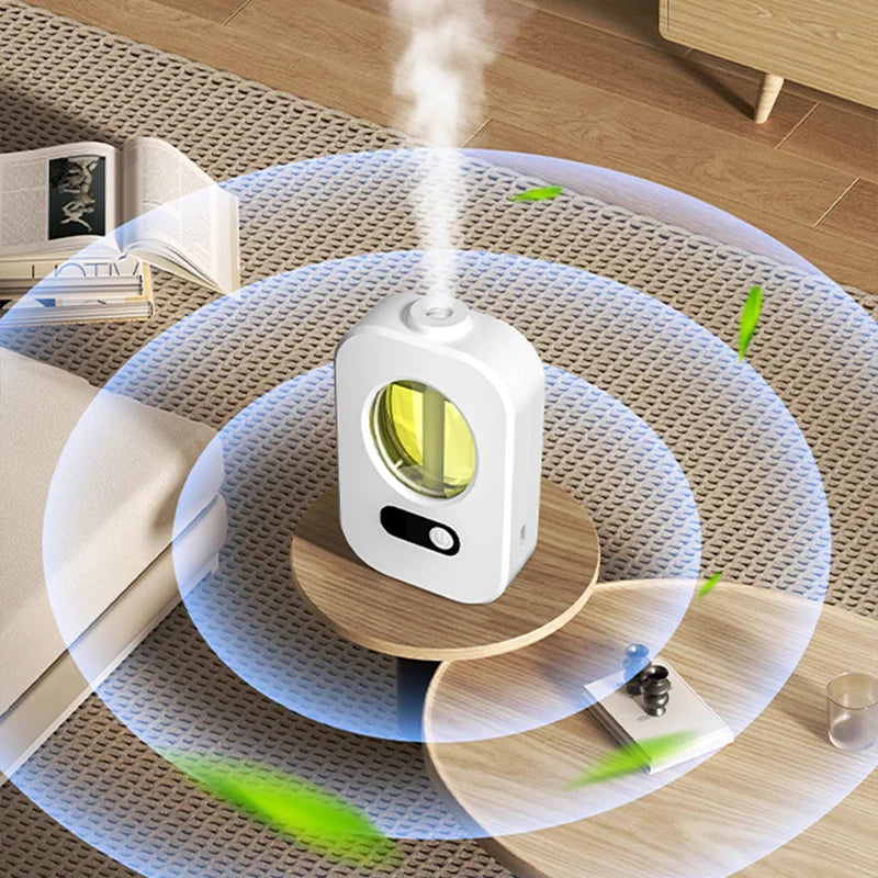 Aparat de aromaterapie cu efect de reîmprospătare și neutralizare a mirosurilor