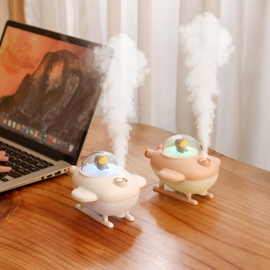 Difuzor de aromaterapie Spaceman – umidificator mini USB și purificator de aer