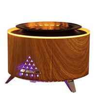 Difuzor ultrasonic de uleiuri esențiale cu finisaj din lemn